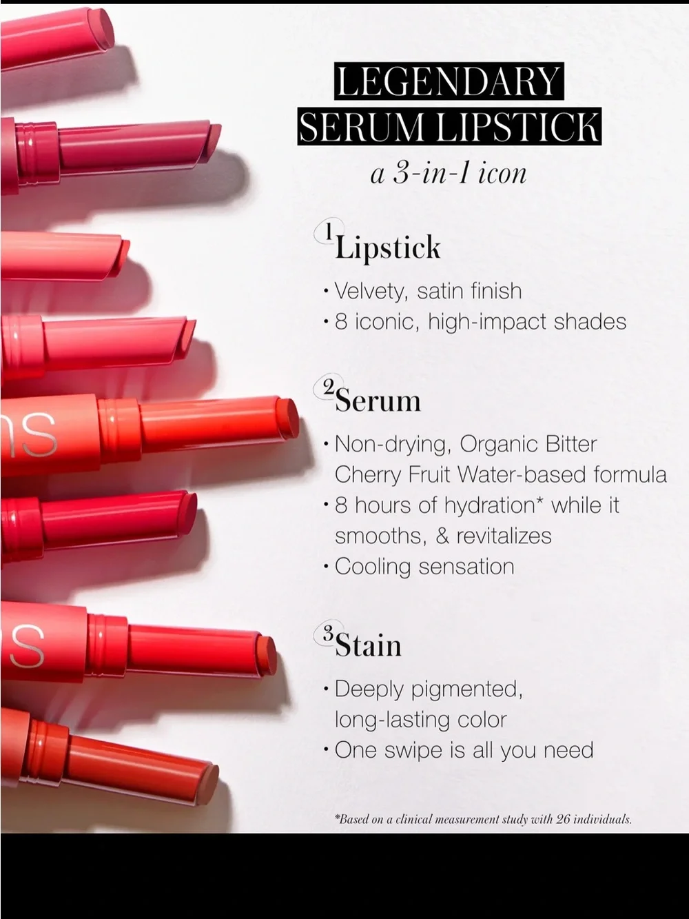 NEW in box: RMS Legendary Serum Lipstick - AUDREY